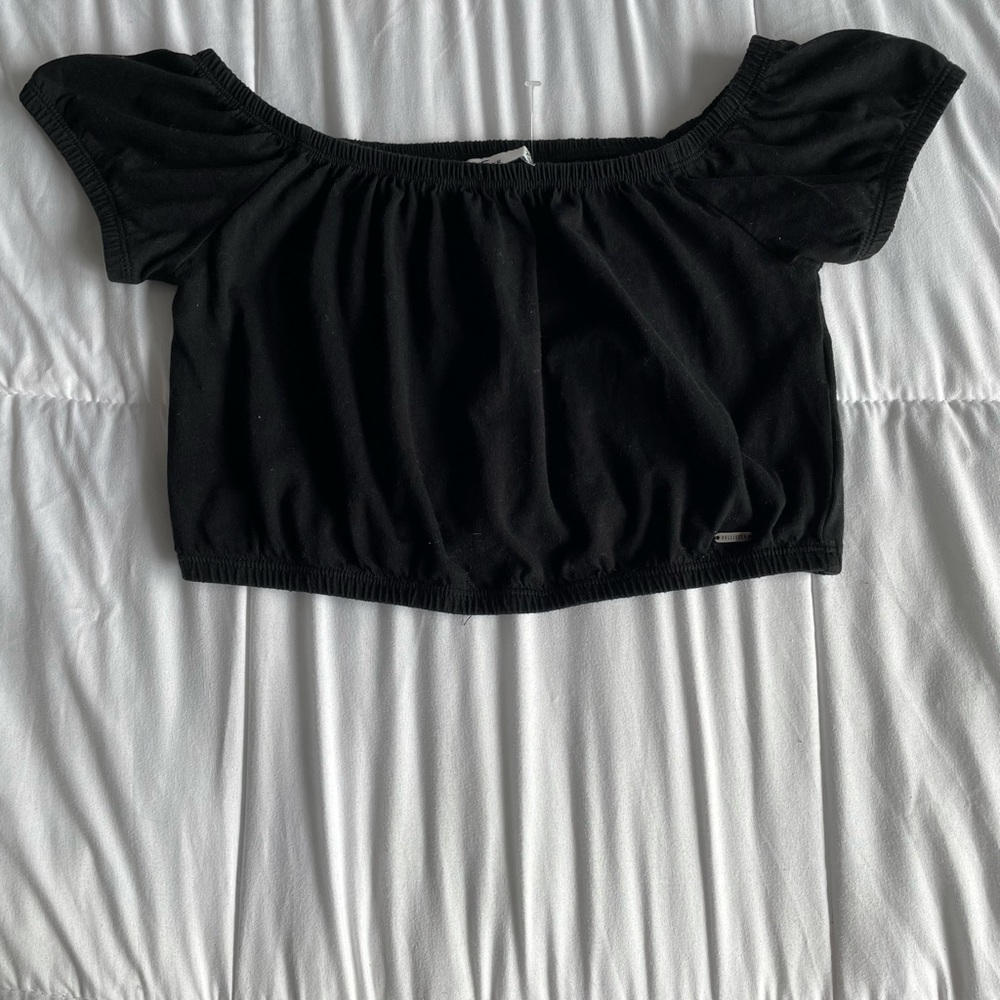 off the shoulder crop top